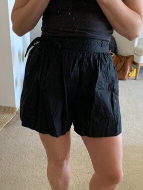 Black shorts from Ulla Johnson